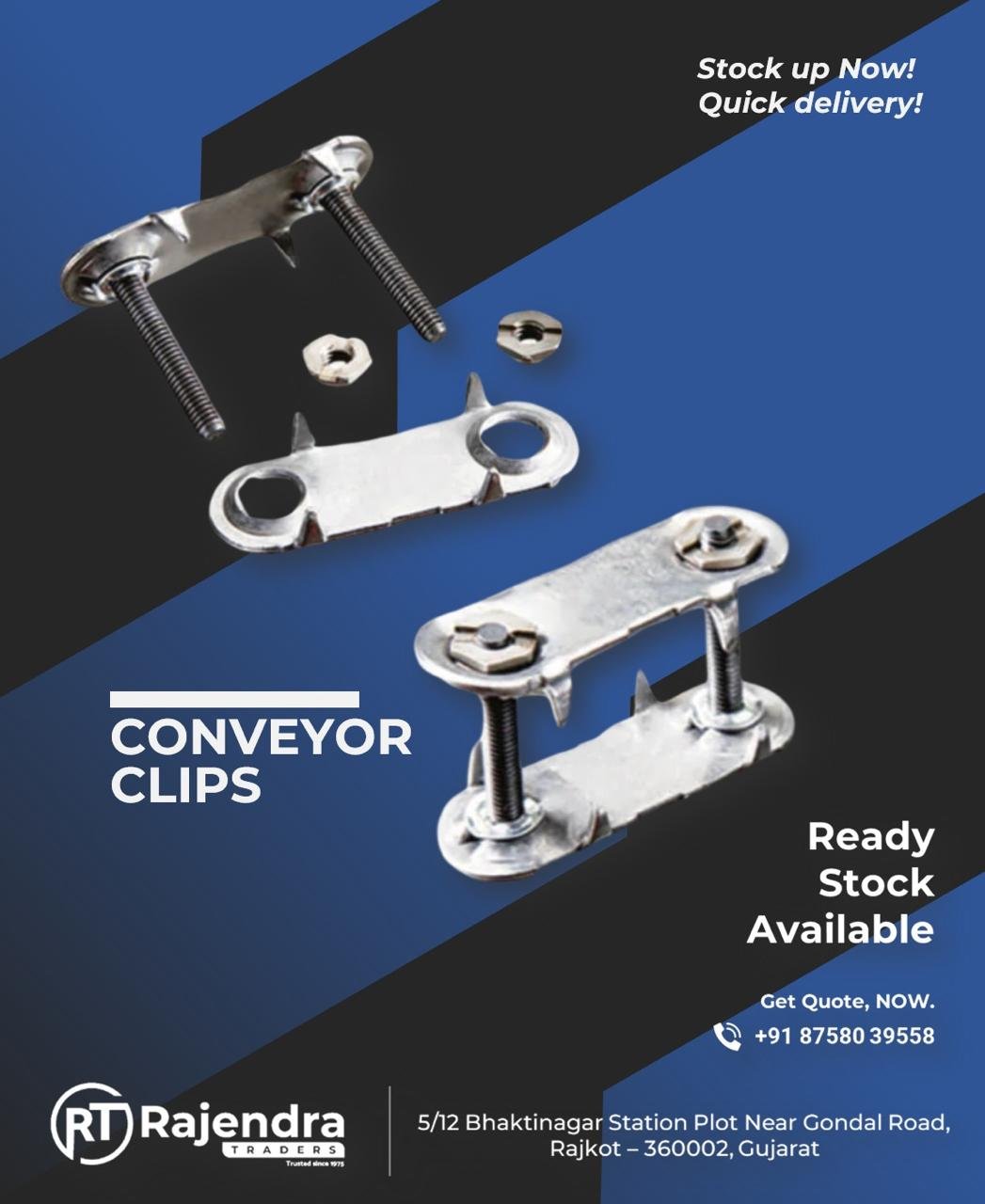 CONVEYOR CLIPS