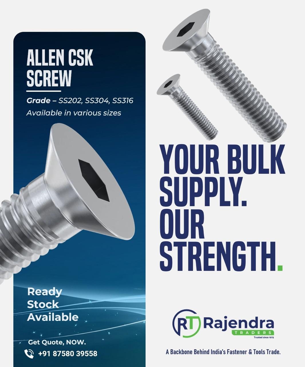 STAINLESS STEEL ALLEN CSK