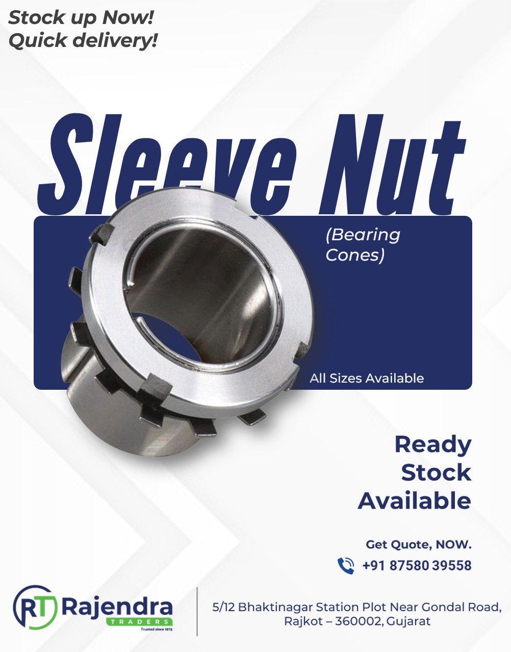 ADAPTER SLEEVE NUTS
