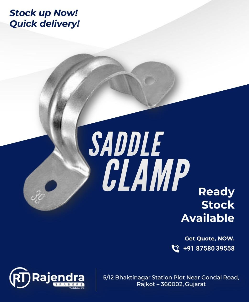 SADDLE CLAMP