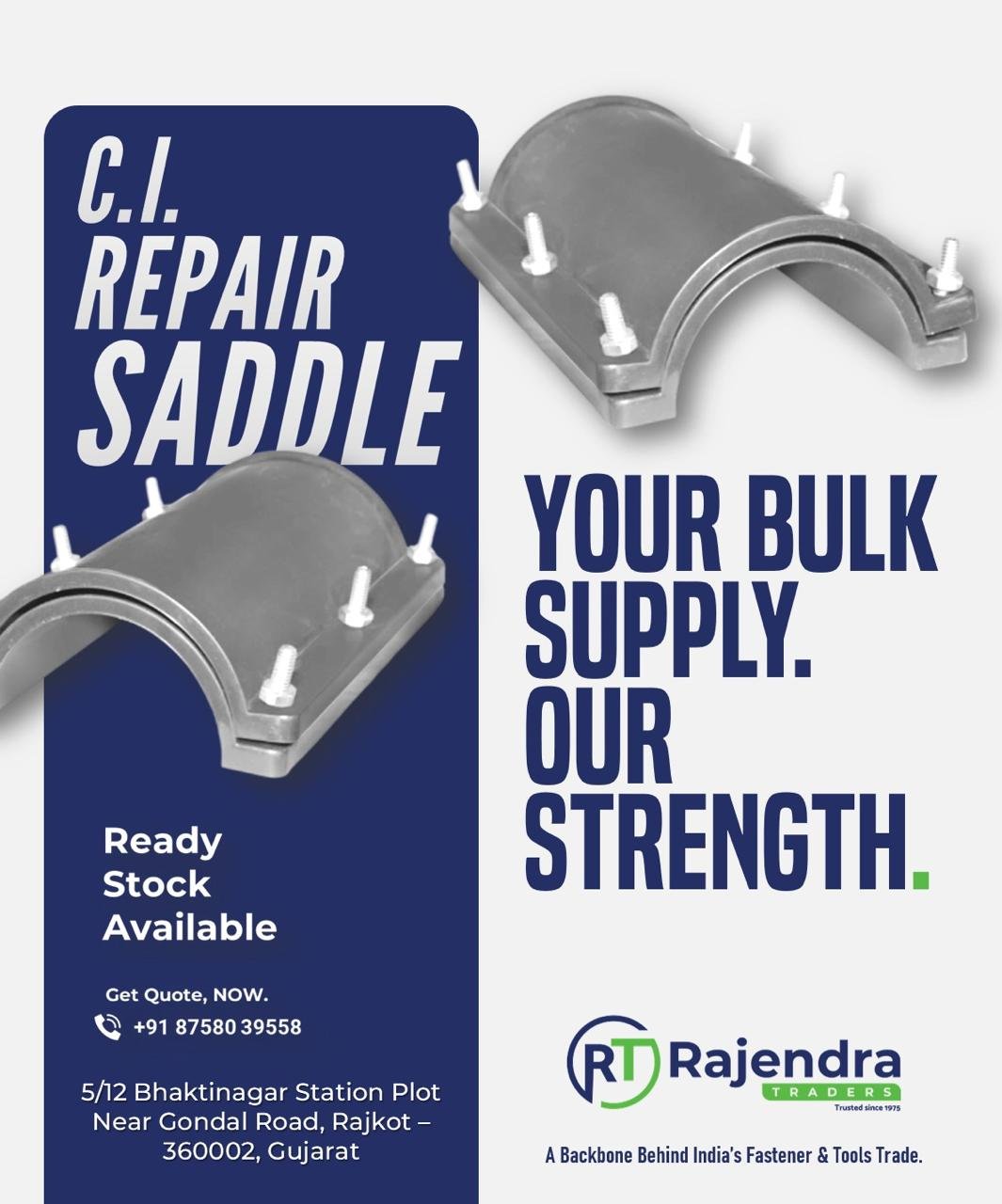 C.I. REPAIR SADDLE