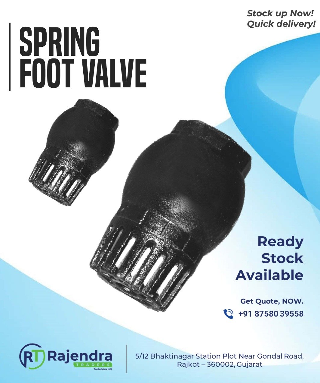 SPRING FOOT VALVE