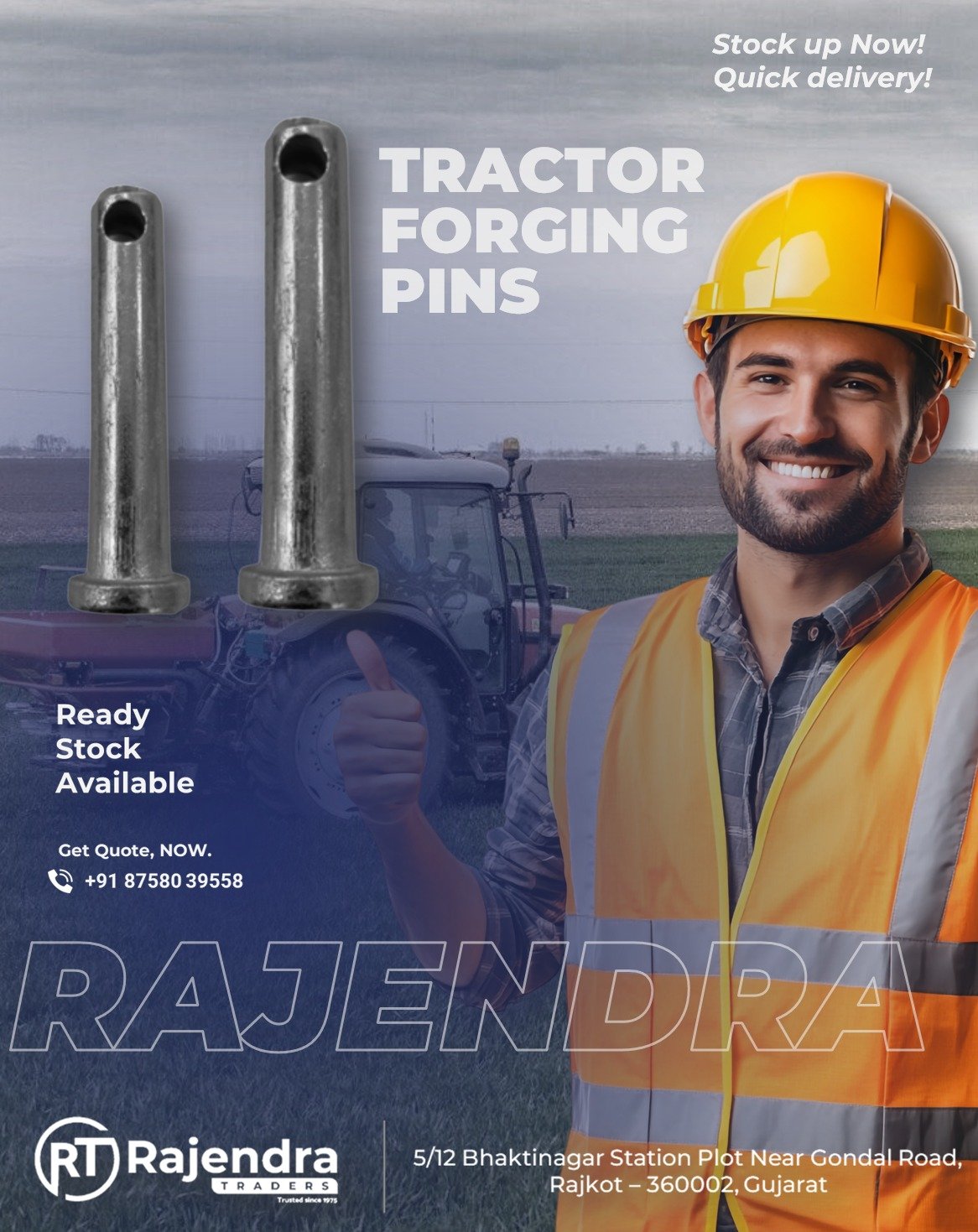 TRACTOR FORGING PINS